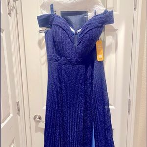 Beautiful navy blue formal dress